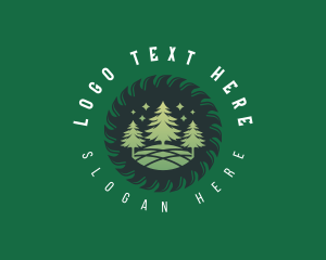 Forest Logging Carpentry logo