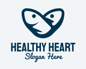 Blue Tuna Heart logo