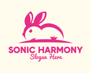 Pink Bunny Ears logo design