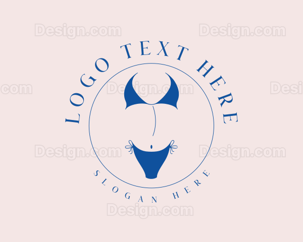 Sexy Bikini Fashion Logo