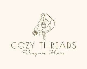 Needle Thread Seamstress logo design