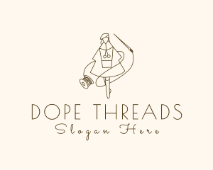 Needle Thread Seamstress logo design