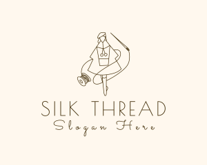 Needle Thread Seamstress logo design