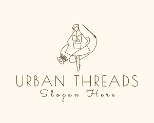 Needle Thread Seamstress logo design