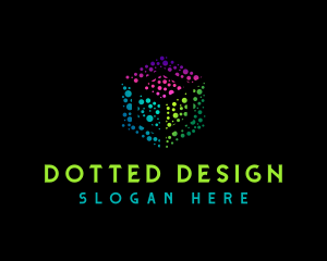  Dot Cube Software logo design