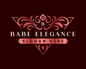 Floral Bouquet Decorative logo design