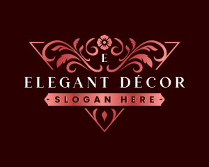 Floral Bouquet Decorative logo design