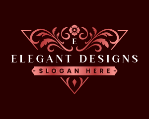 Floral Bouquet Decorative logo design