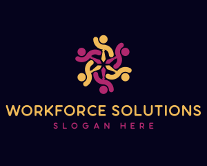 Worker Staff Employee  logo design