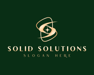 Jewelry Luxury Letter S logo design