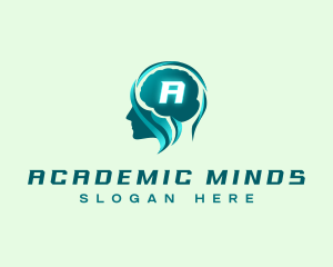 Advanced Mind Intelligence  logo design