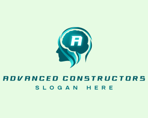 Advanced Mind Intelligence  logo design