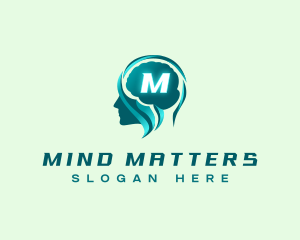 Advanced Mind Intelligence  logo design