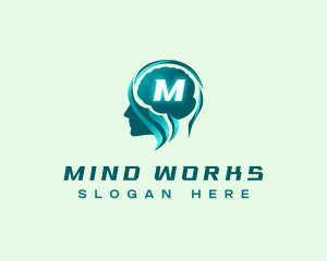 Advanced Mind Intelligence  logo design