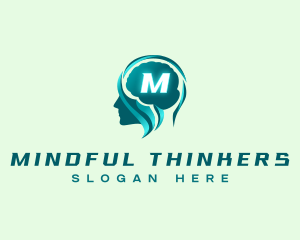 Advanced Mind Intelligence  logo design