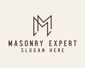 Generic Advisory Letter M  logo design