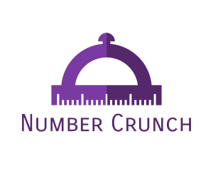 Purple Cloche Protractor logo