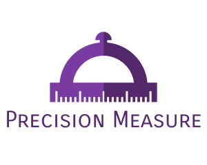 Purple Cloche Protractor logo