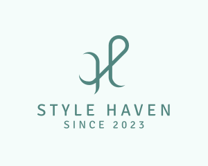 Fashion Wardrobe Business Letter H logo