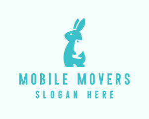 Mobile Rabbit Phone logo design