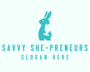 Mobile Rabbit Phone logo design