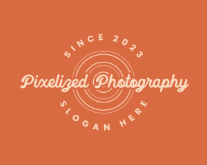 Retro Script Business logo design