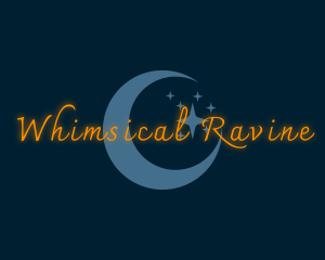 Whimsical Lunar Business logo design