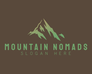 Green Mountain Range logo design