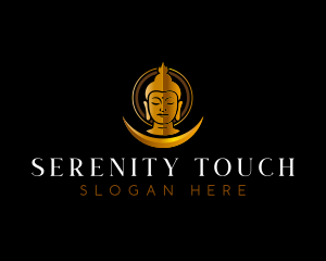 Buddha Head Religion logo