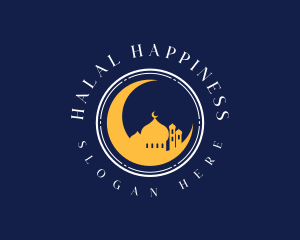 Muslim Mosque Moon logo