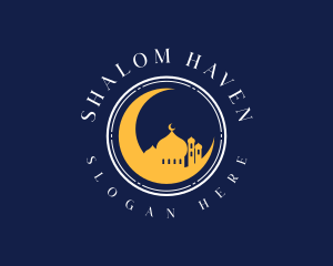 Muslim Mosque Moon logo