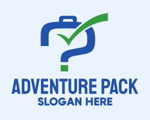 Blue Luggage Question logo