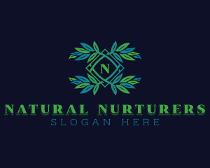 Nature Garden Wellness logo design