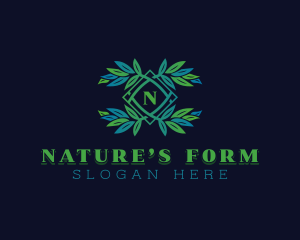 Nature Garden Wellness logo design