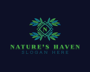 Nature Garden Wellness logo design