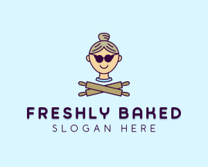 Grandma Cooking Baking logo design