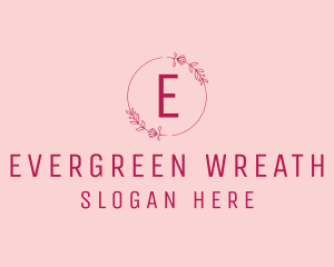 Flower Fashion Wreath logo design