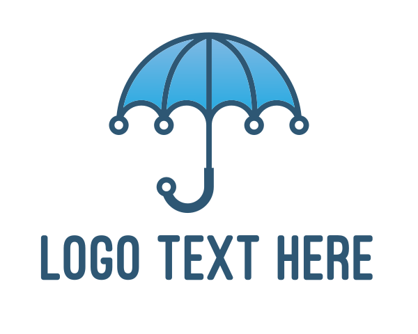 Rain logo example 2