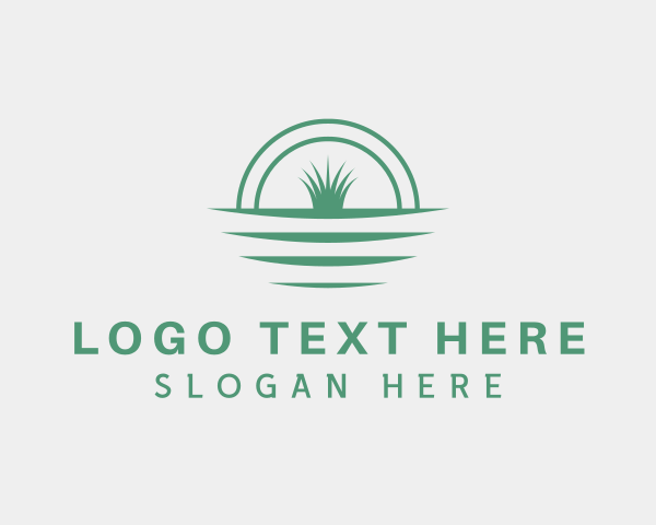 Lawn logo example 3