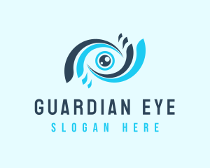 Digital Technology Eye logo design