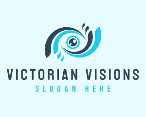 Digital Technology Eye logo design