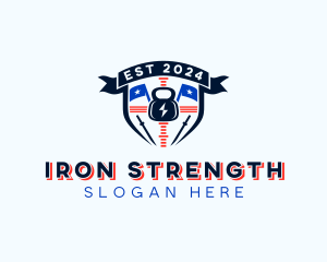 Gym Sports Weightlifting logo