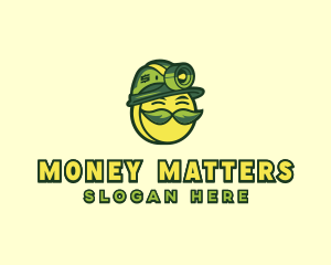 Mining Coin Money logo design