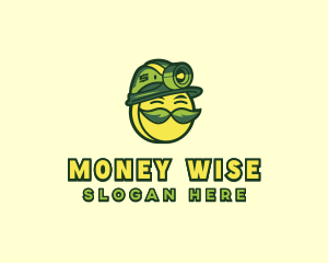 Mining Coin Money logo design