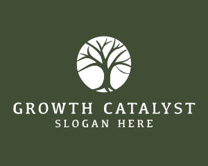 Organic Tree Garden logo design