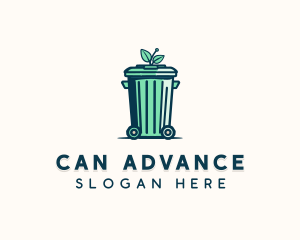 Waste Disposal Garbage Can logo