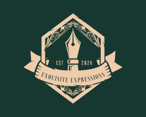 Publisher Calligraphy Pen logo