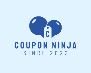 Tag Speech Bubble Coupon logo