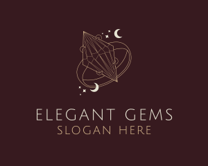 Jewelry Ring Gems logo design