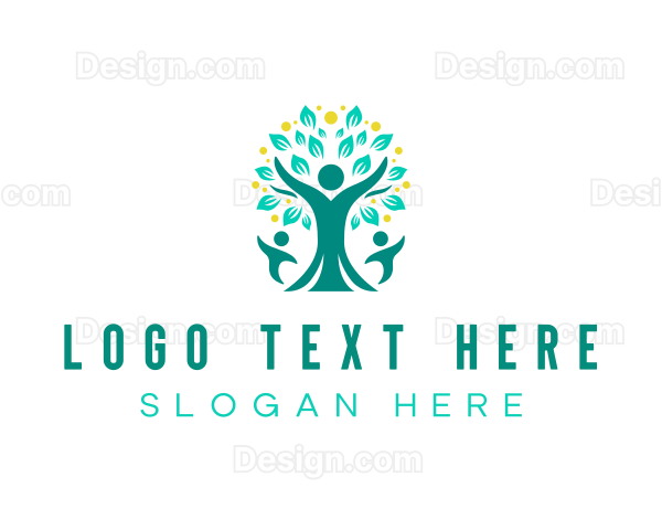 Eco Family Tree Logo